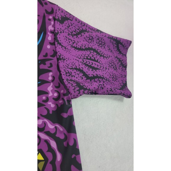 Dolls Kill Club Exx Neon Nightmares Oversized Graphic Tee Shirt Size Small - Picture 11 of 12